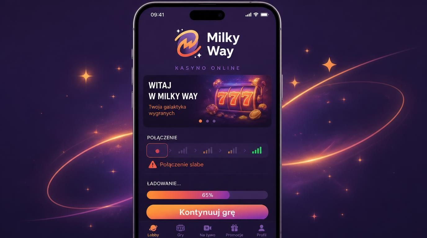 telefon pokazujący słaby sygnał sieci i kontynuację gry